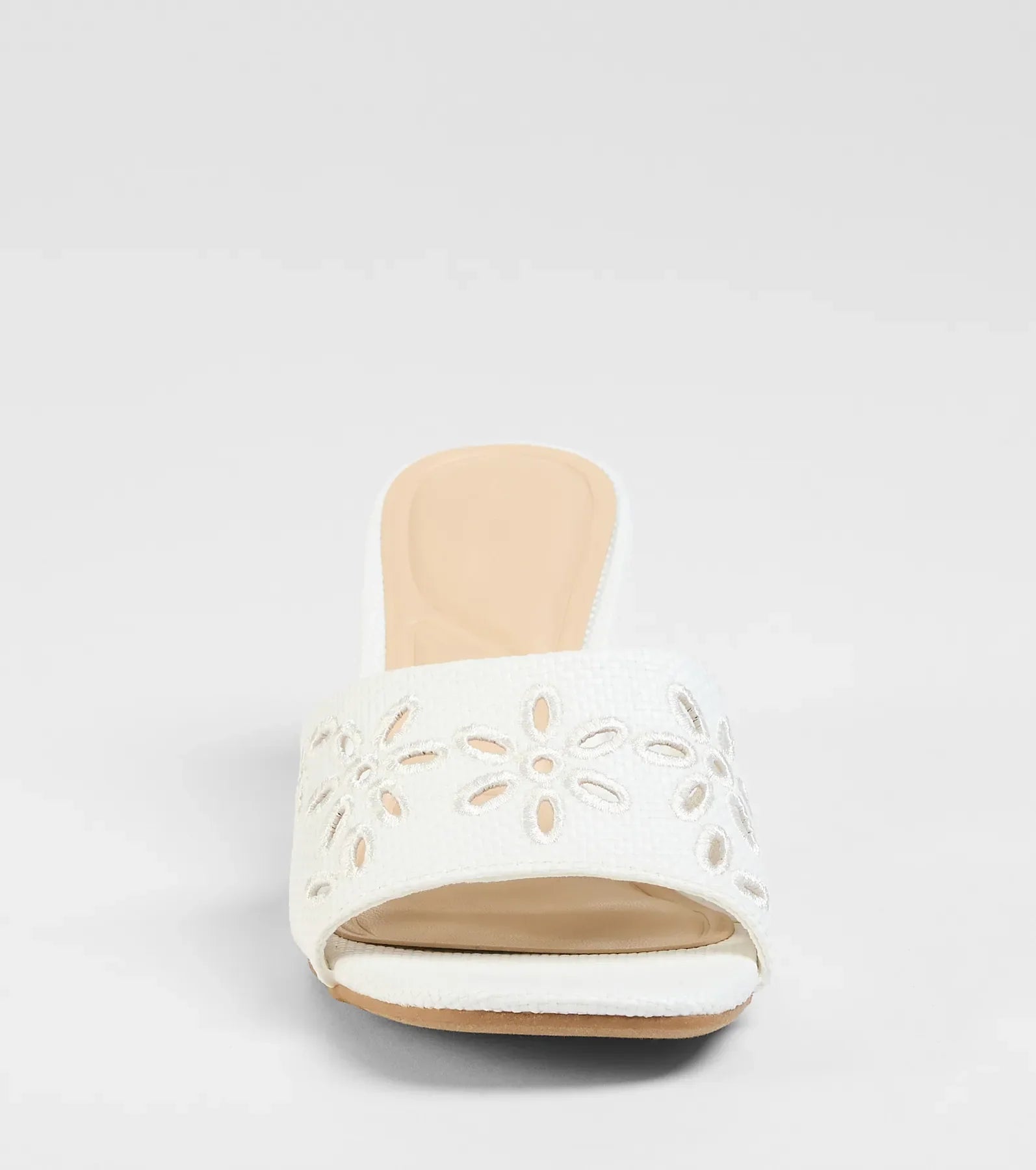 Perfect Pair Cutout Block Heel Mules