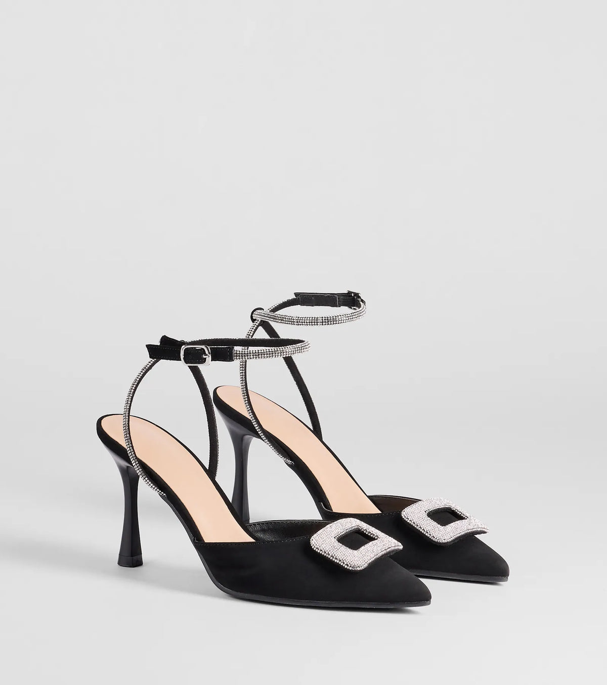 Luxe Night Out Rhinestone Stiletto Pumps