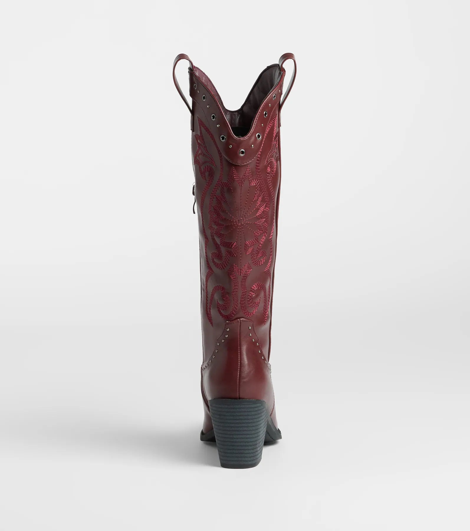 Back In The West Studded Cowboy Boots