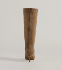 Chic Strut Under-The-Knee Kitten Heel Boots