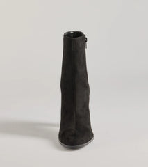 Back To Basics Block Heel Ankle Booties