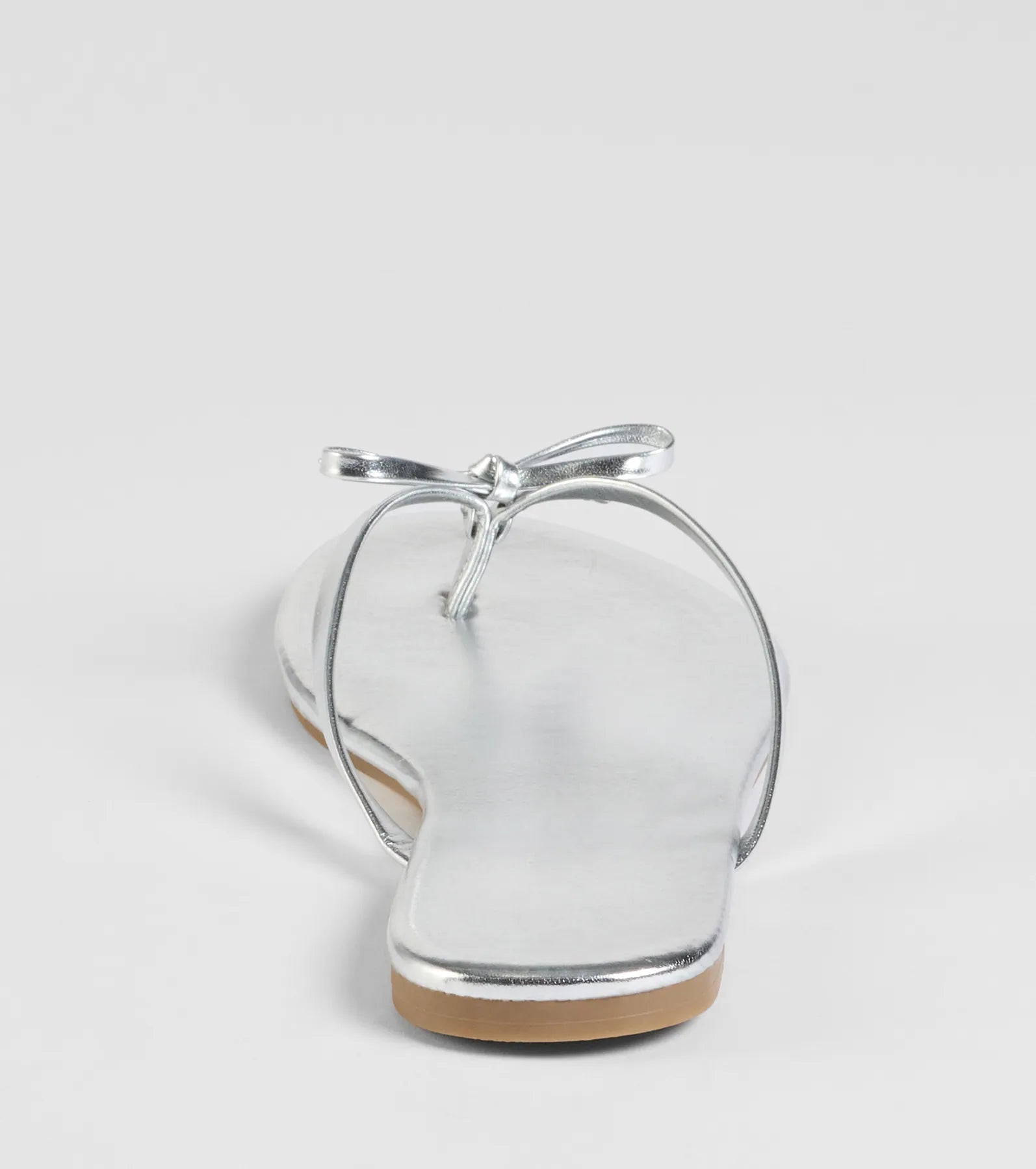 Perfect Pair Bow Detail Thong Strap Sandals