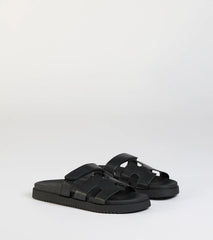 Sunny Vibe Cutout Strappy Slide Sandals