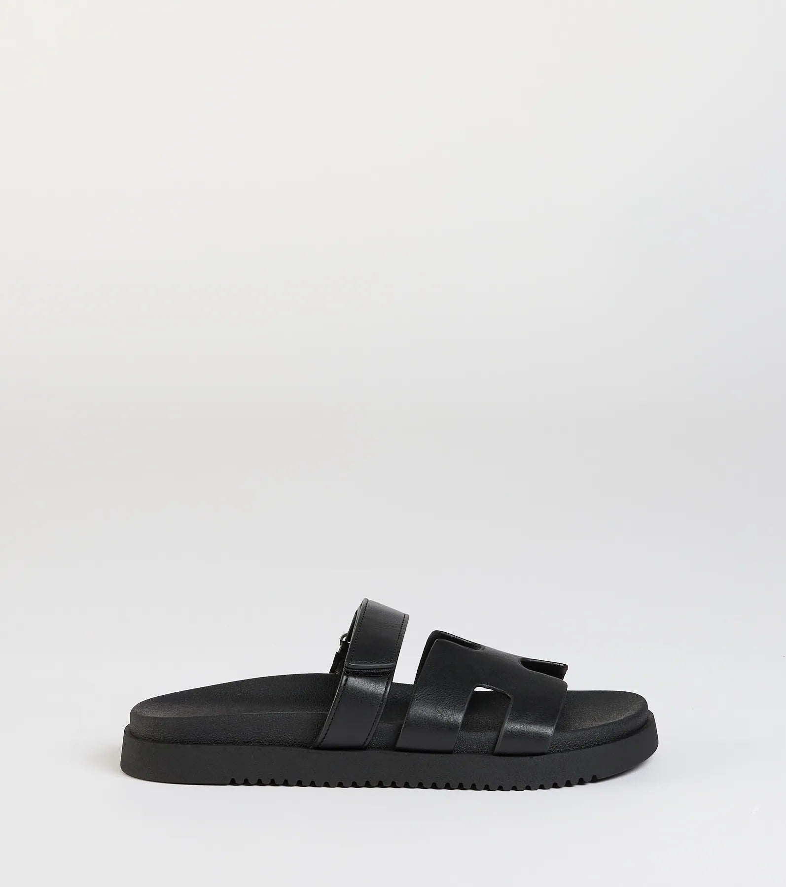 Sunny Vibe Cutout Strappy Slide Sandals