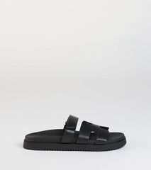 Sunny Vibe Cutout Strappy Slide Sandals