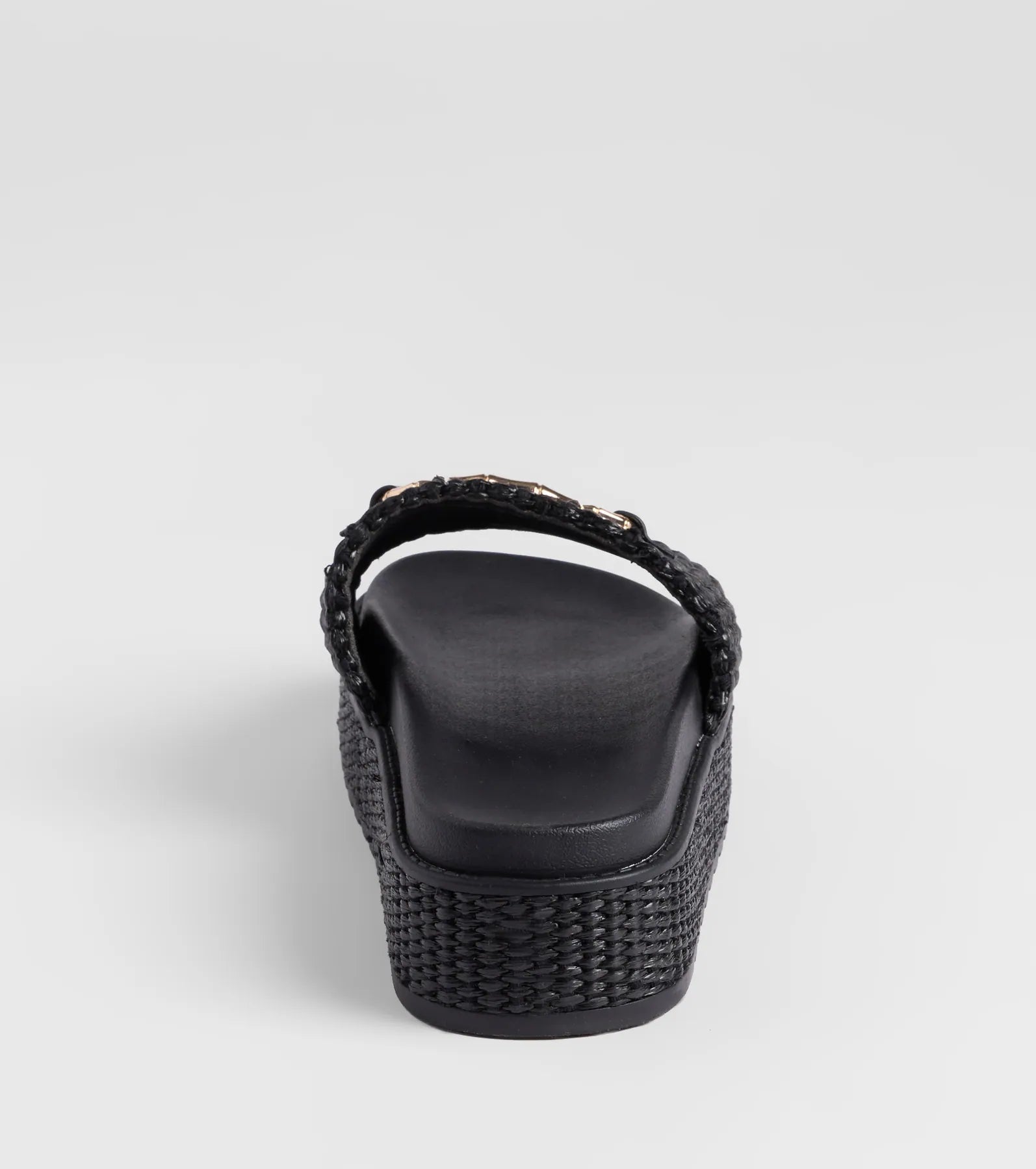 Slide Into Spring Platform Straw Sandals