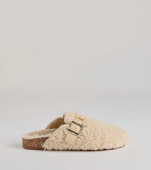 Cozy Glam Slip-On Clogs