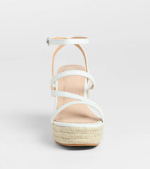 Sunny Fave Espadrille Platform Wedges