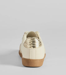 Sporty Chic Contrast Sneakers