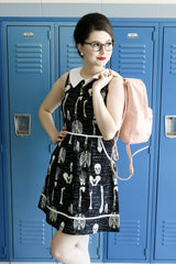 Retro Mod Collared Dress Anatomically Correct