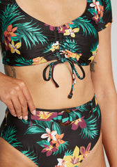 Boardwalk Bliss High-Waisted Bikini Bottom (Final Sale)