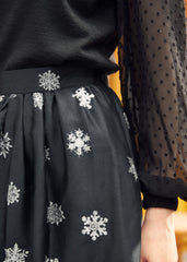 Falling For Winter A-Line Skirt (Final Sale)
