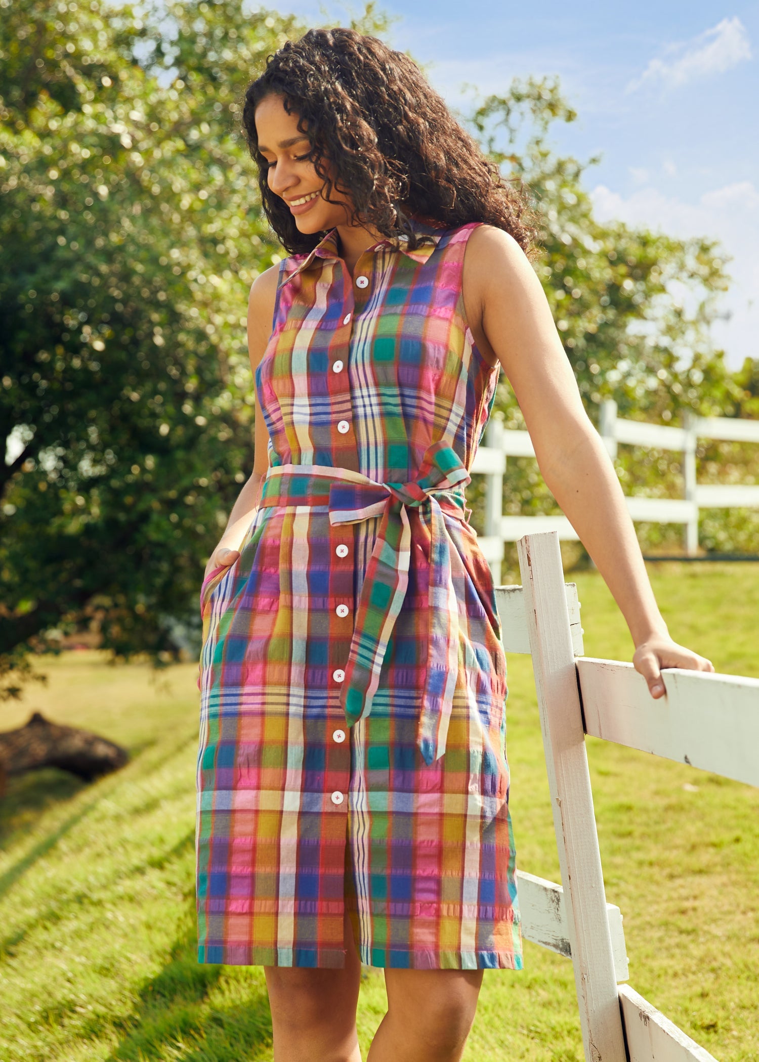 Can't Slow My Roll Shirt Dress