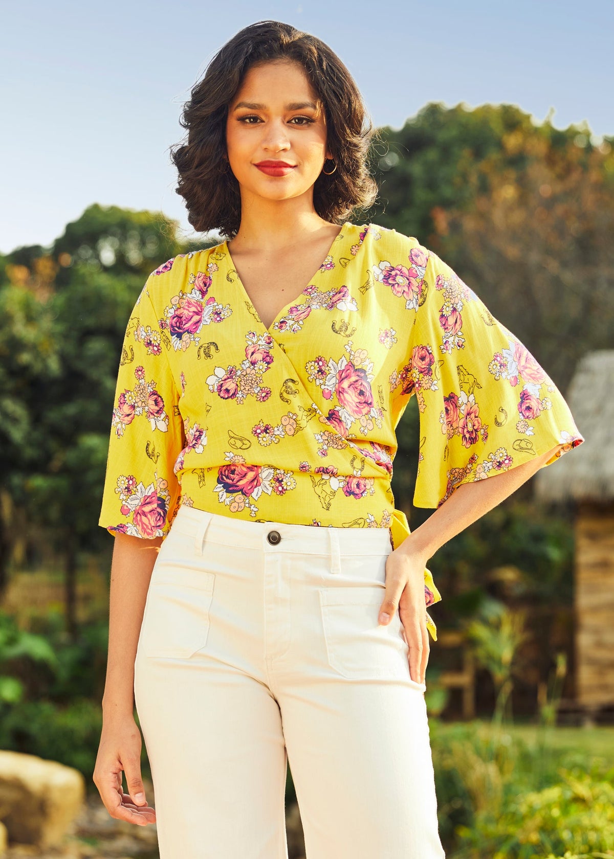 Best Is Yet to Come Wrap Top (Final Sale)