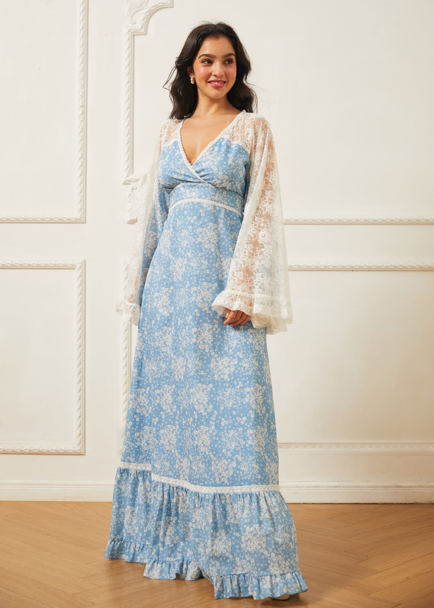 GUNNE SAX for ModCloth Michella Bell Sleeve Dress