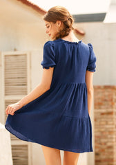 Sunshine Serenade Babydoll Dress (Final Sale)