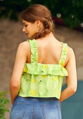 Radiant Ruffle Top (Final Sale)
