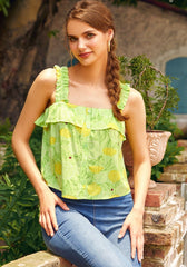 Radiant Ruffle Top (Final Sale)