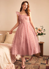 Midsummer Flutter Fit & Flare Dress
