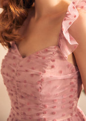 Midsummer Flutter Fit & Flare Dress