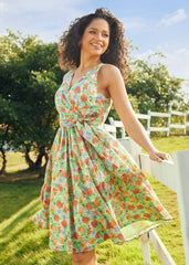 Instant Energy Faux-Wrap Dress