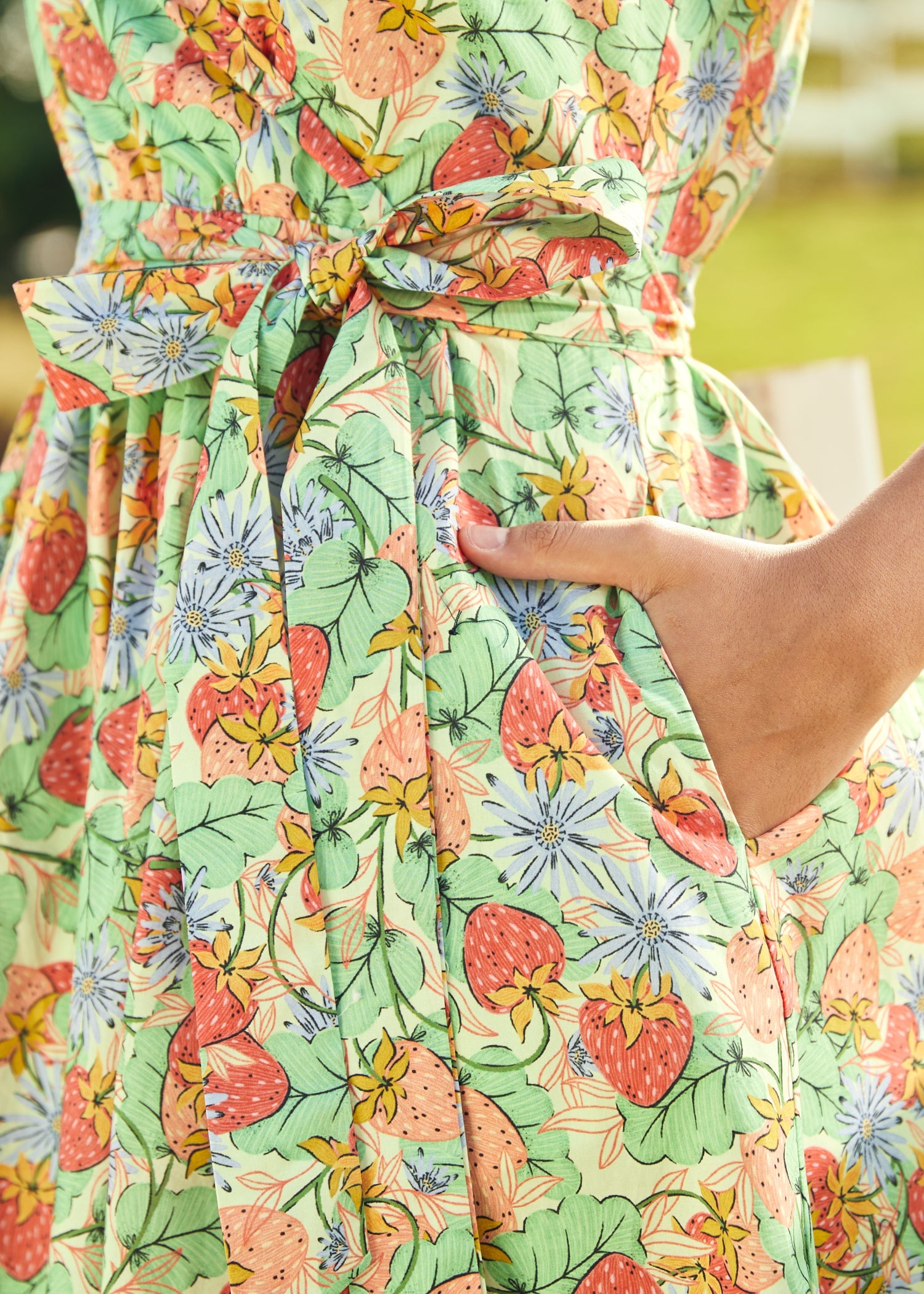 Instant Energy Faux-Wrap Dress