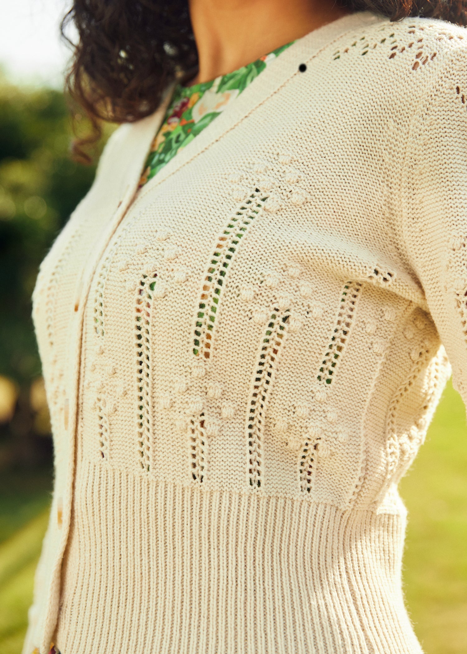 Picnic in the Park V-Neck Cardigan