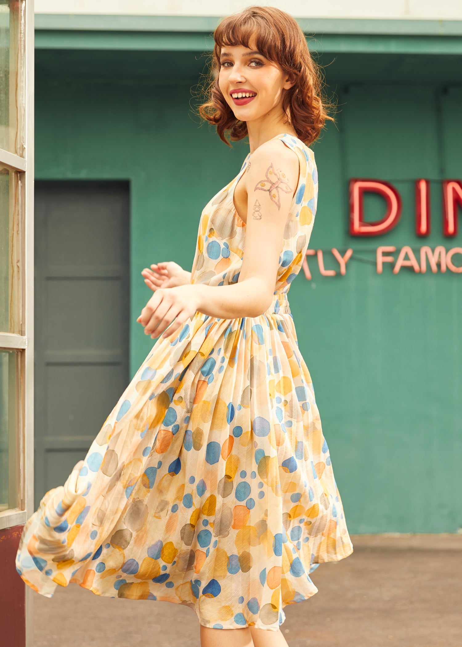 The Soda Pop Stroll Dress
