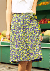 The Lemon Blossom Wrap Skirt