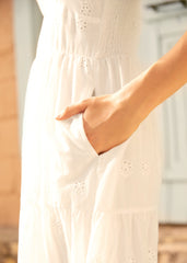 Sweetheart Soirée Twist-Front Midi Dress
