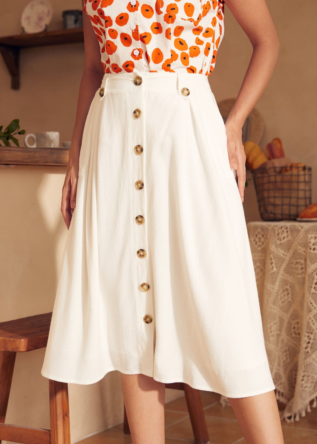 Press de Provence Skirt