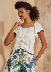 The Ruching Romance Top