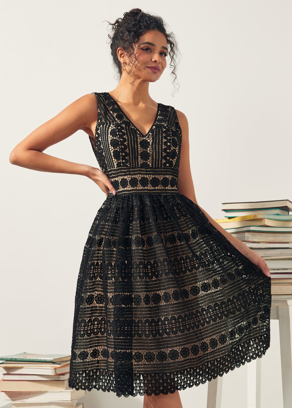 The Vivienne V-Neck Dress