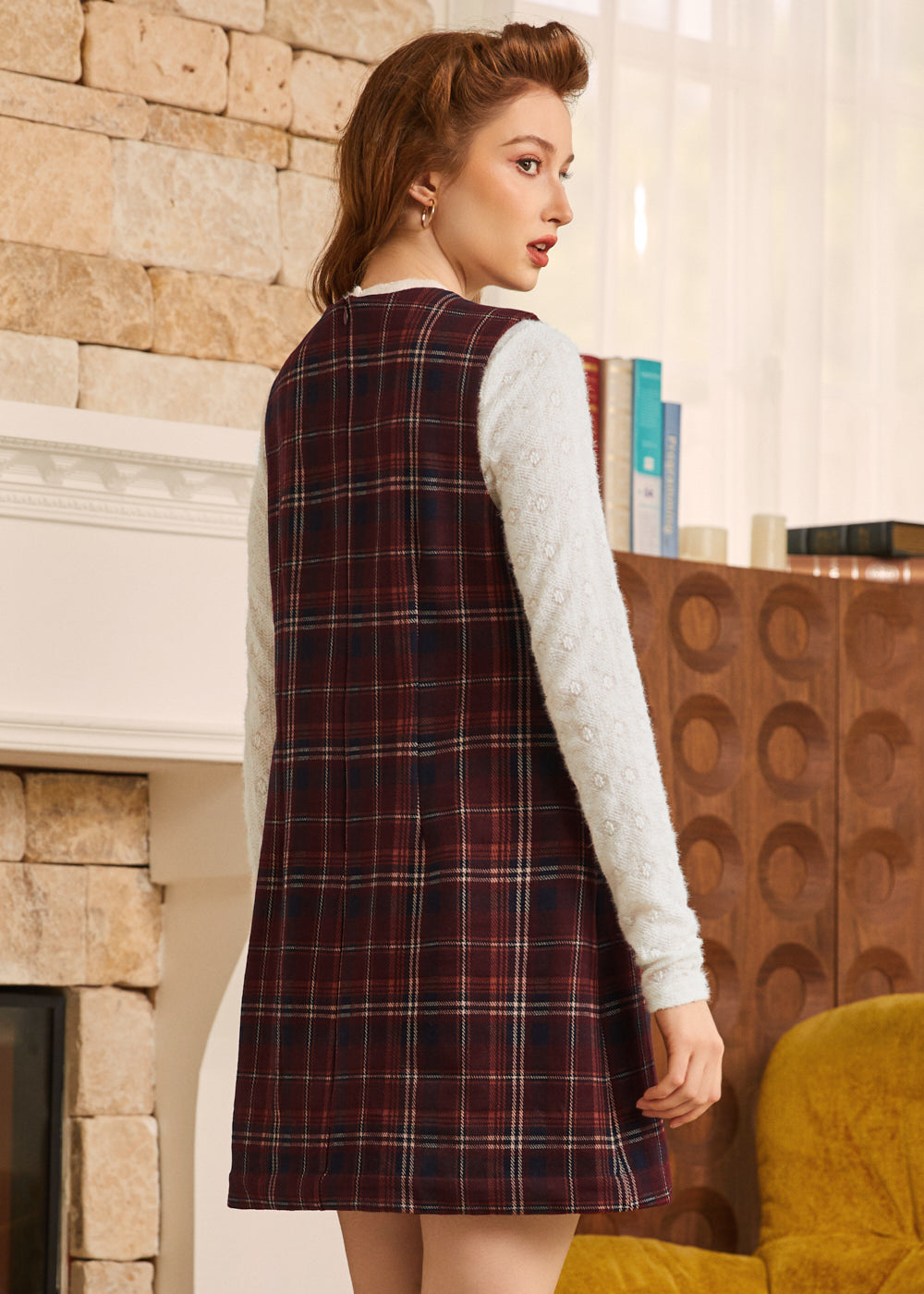 A Moment in Time Sleeveless Shift Dress