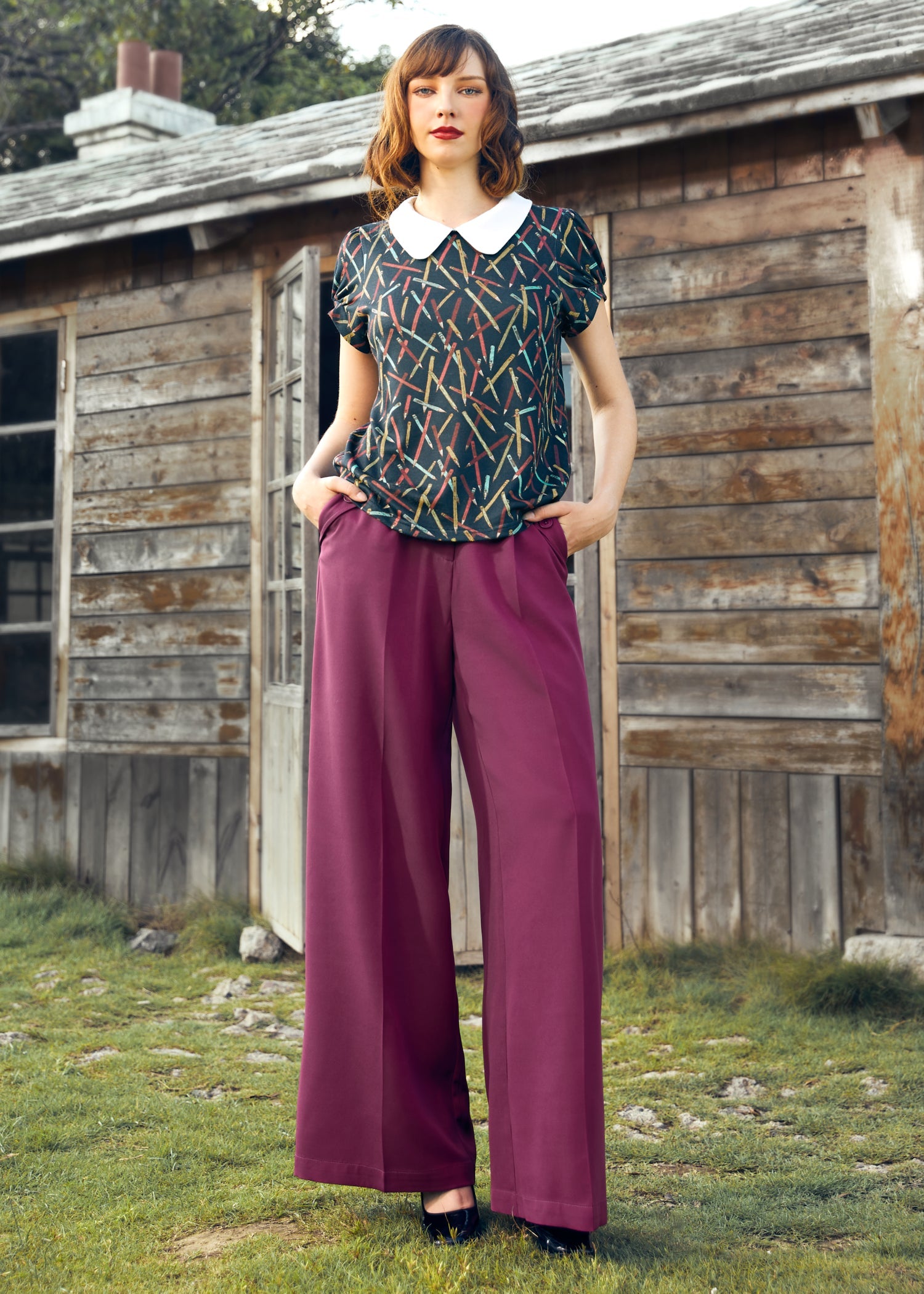 Clever Quill Blouse