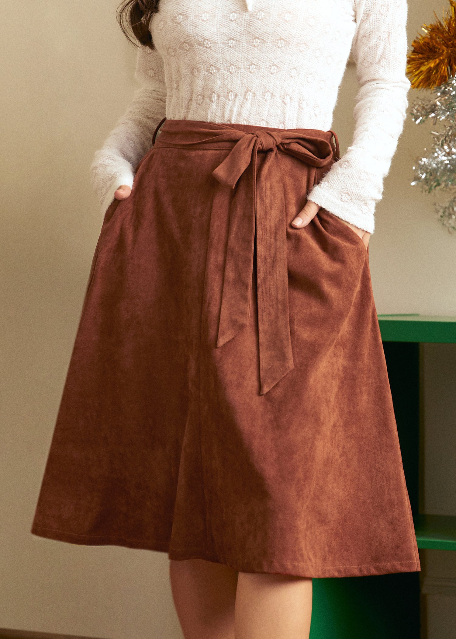 Fireside Keepsake A-Line Skirt