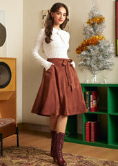 Fireside Keepsake A-Line Skirt