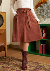 Fireside Keepsake A-Line Skirt