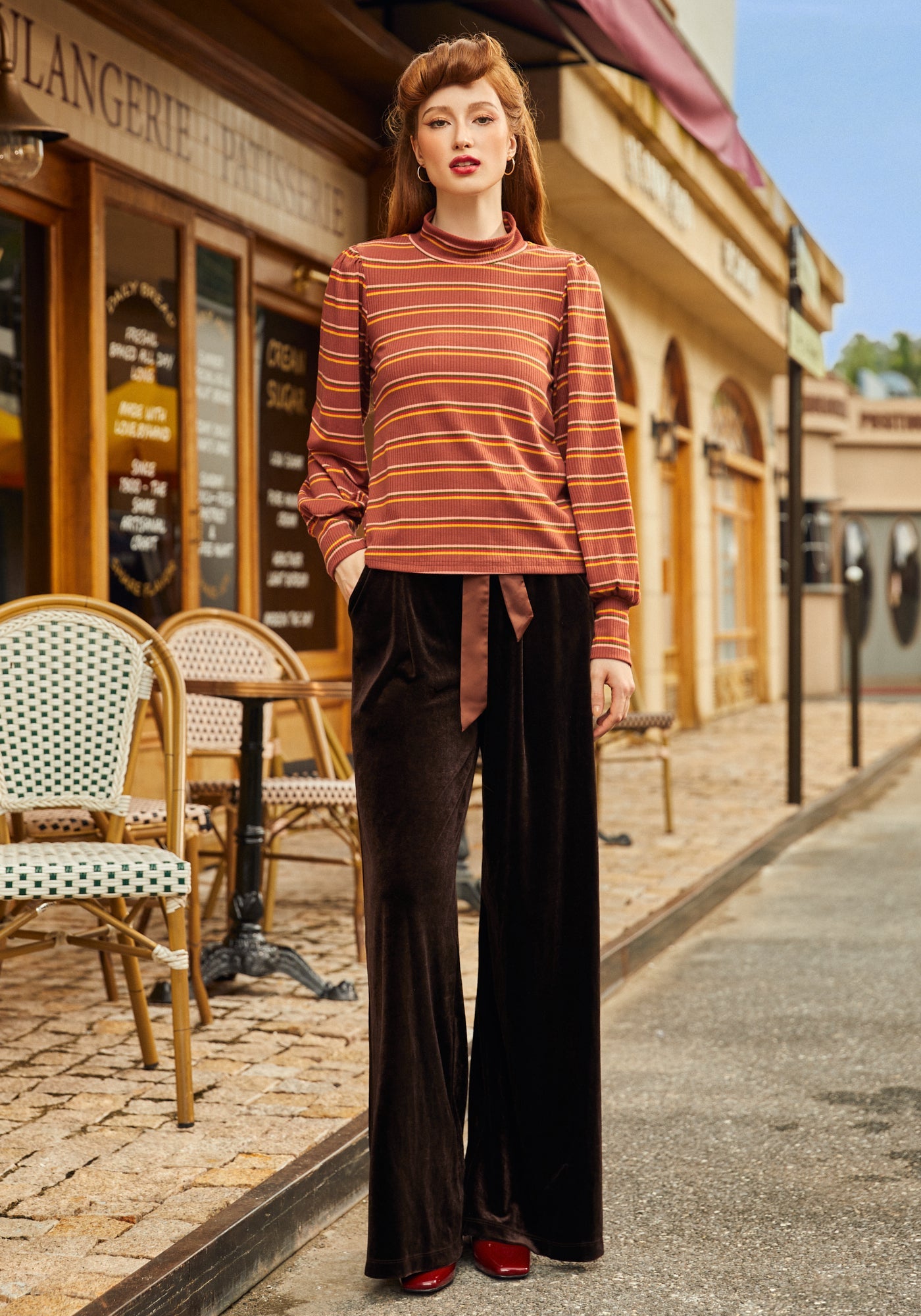 Sweetly Stated Turtleneck Top