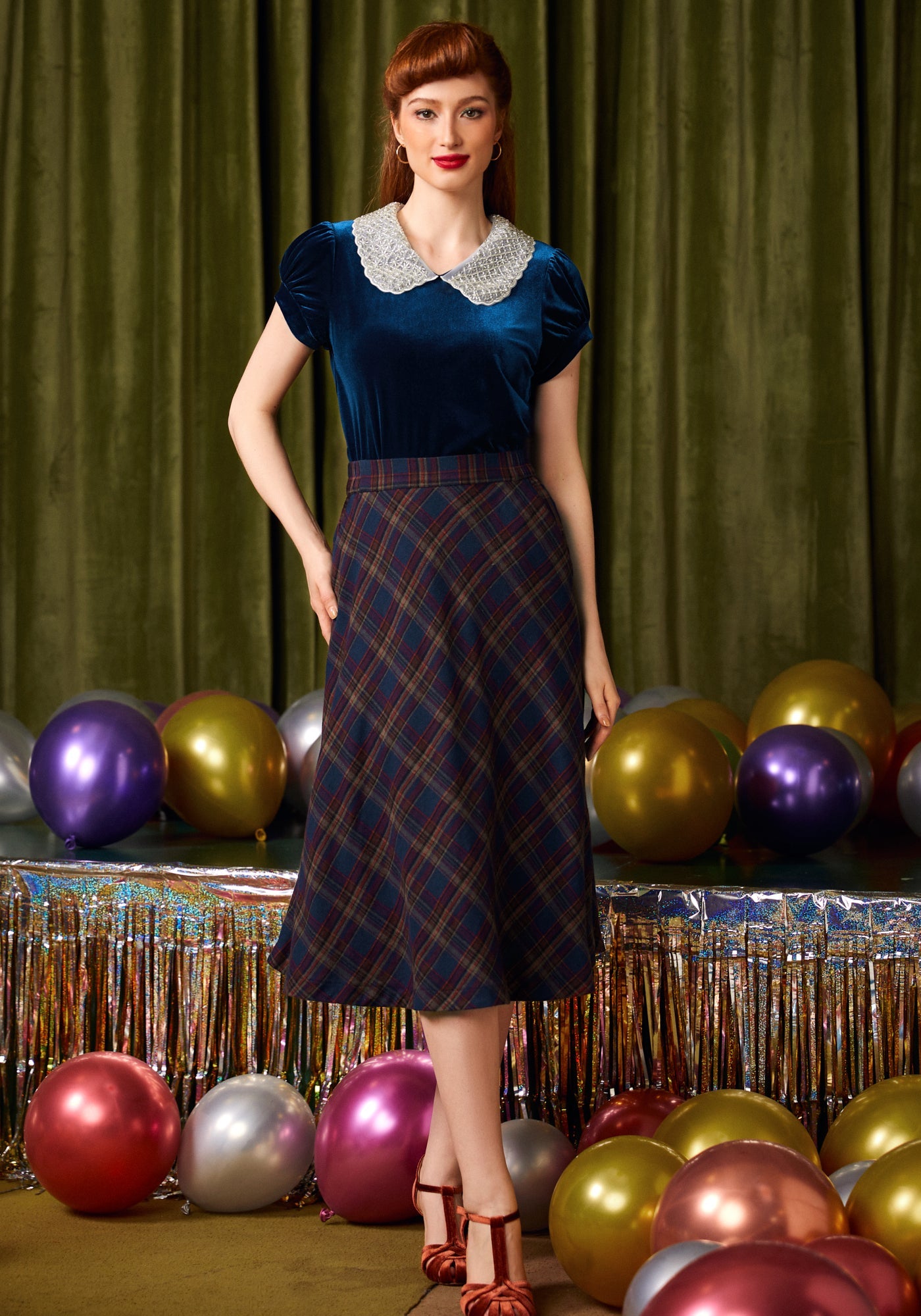 Golden Hour Gal Midi Skirt