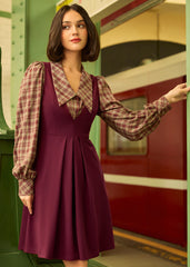 The Campus Cutie Jumper Dress