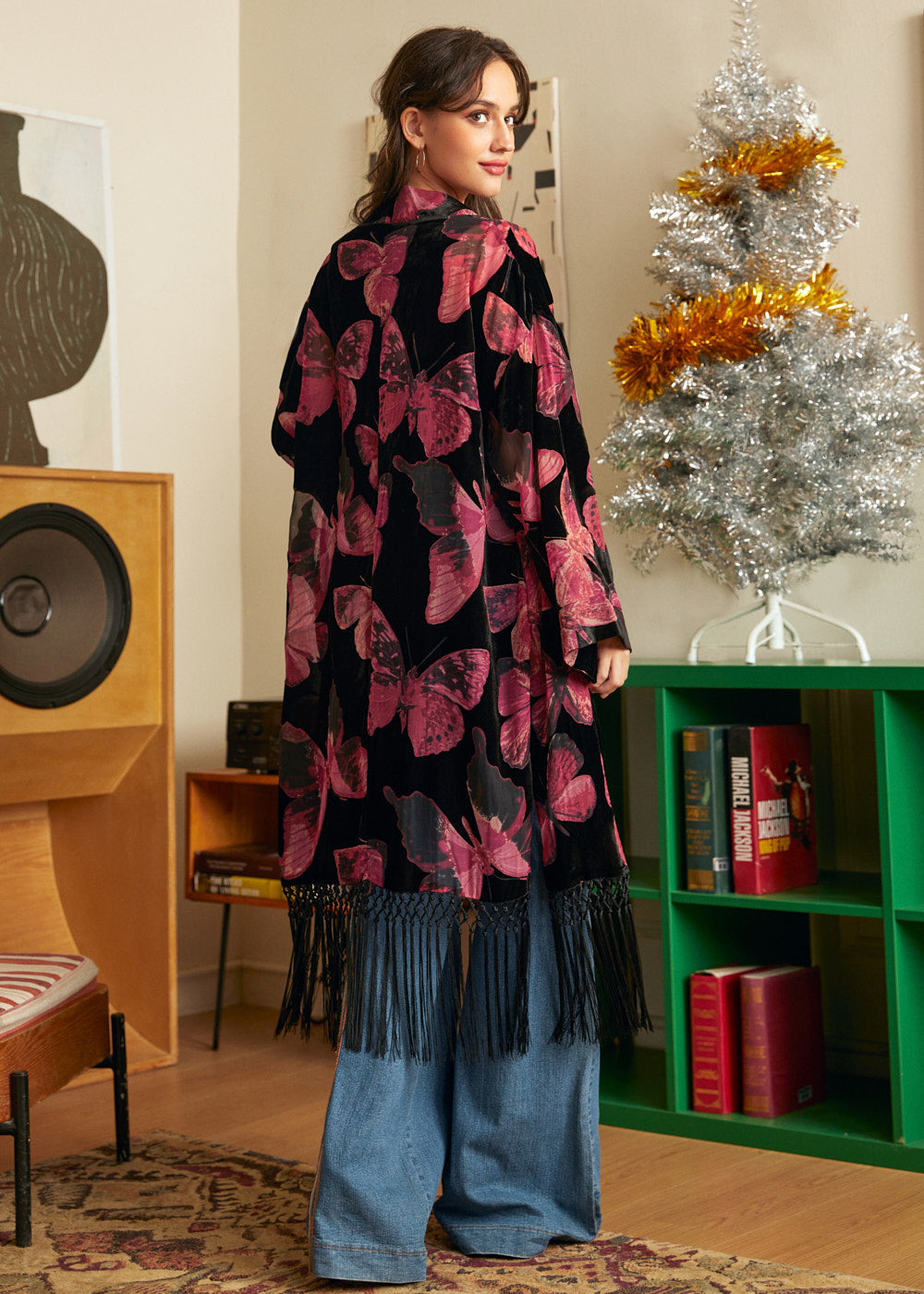 Flutter & Fringe Kimono