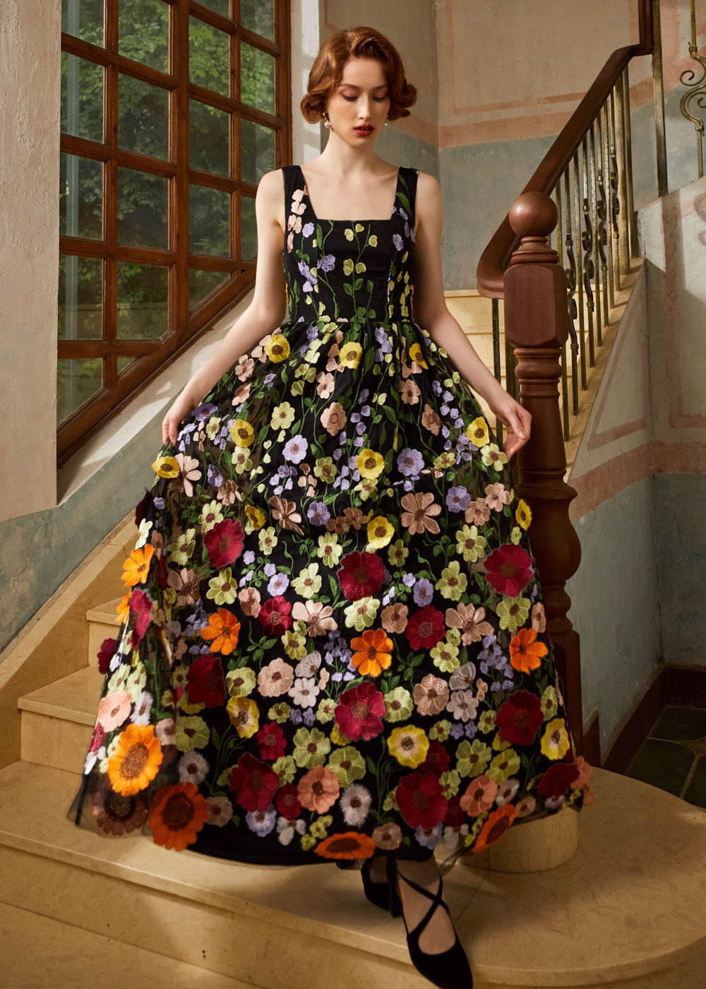 Drama in Bloom Maxi Dress