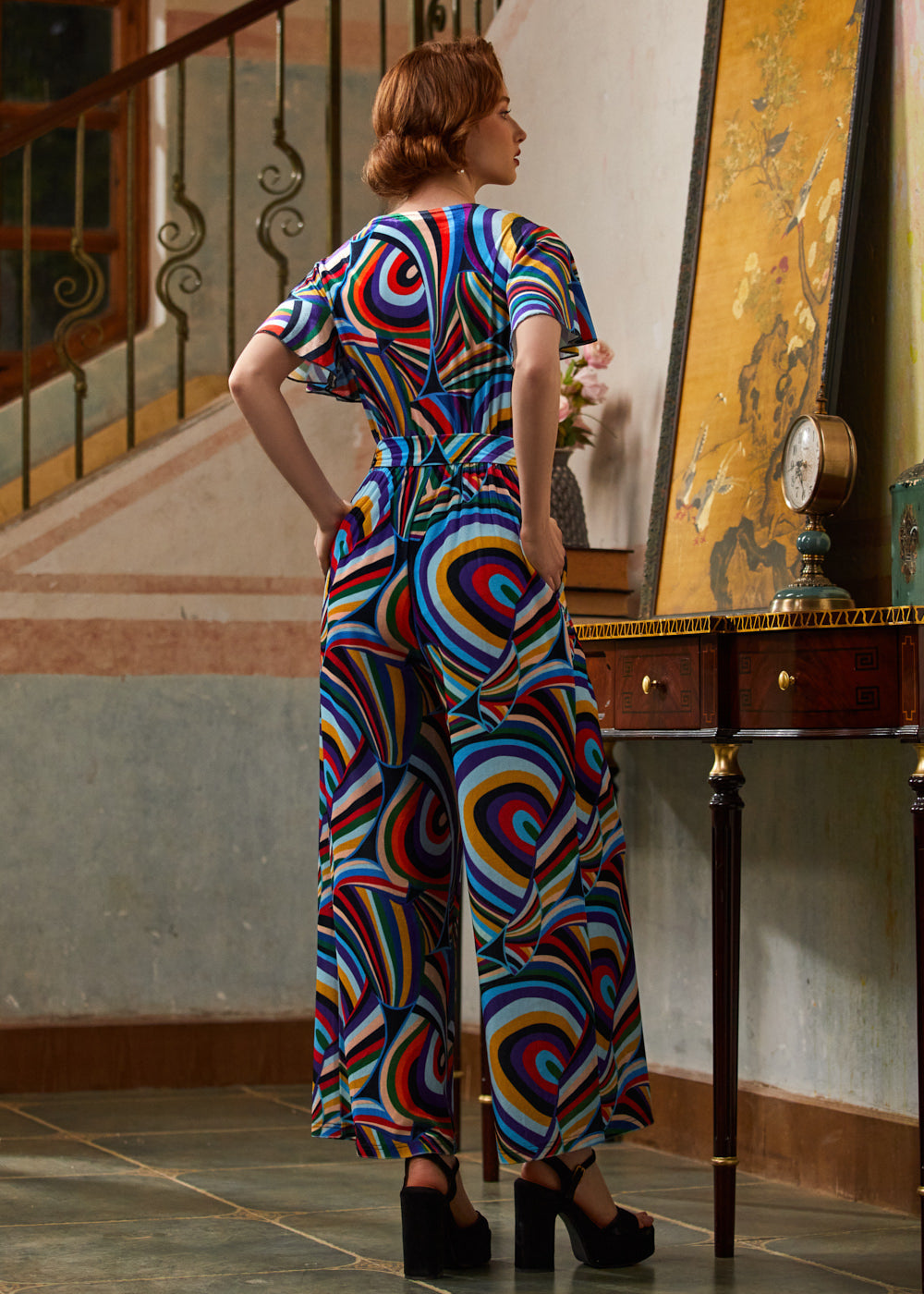 The Twist & Stripe Jumpsuit