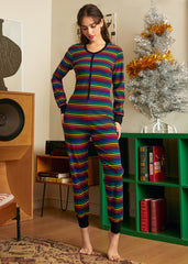 Rocking 'Round the Record Player Union Suit