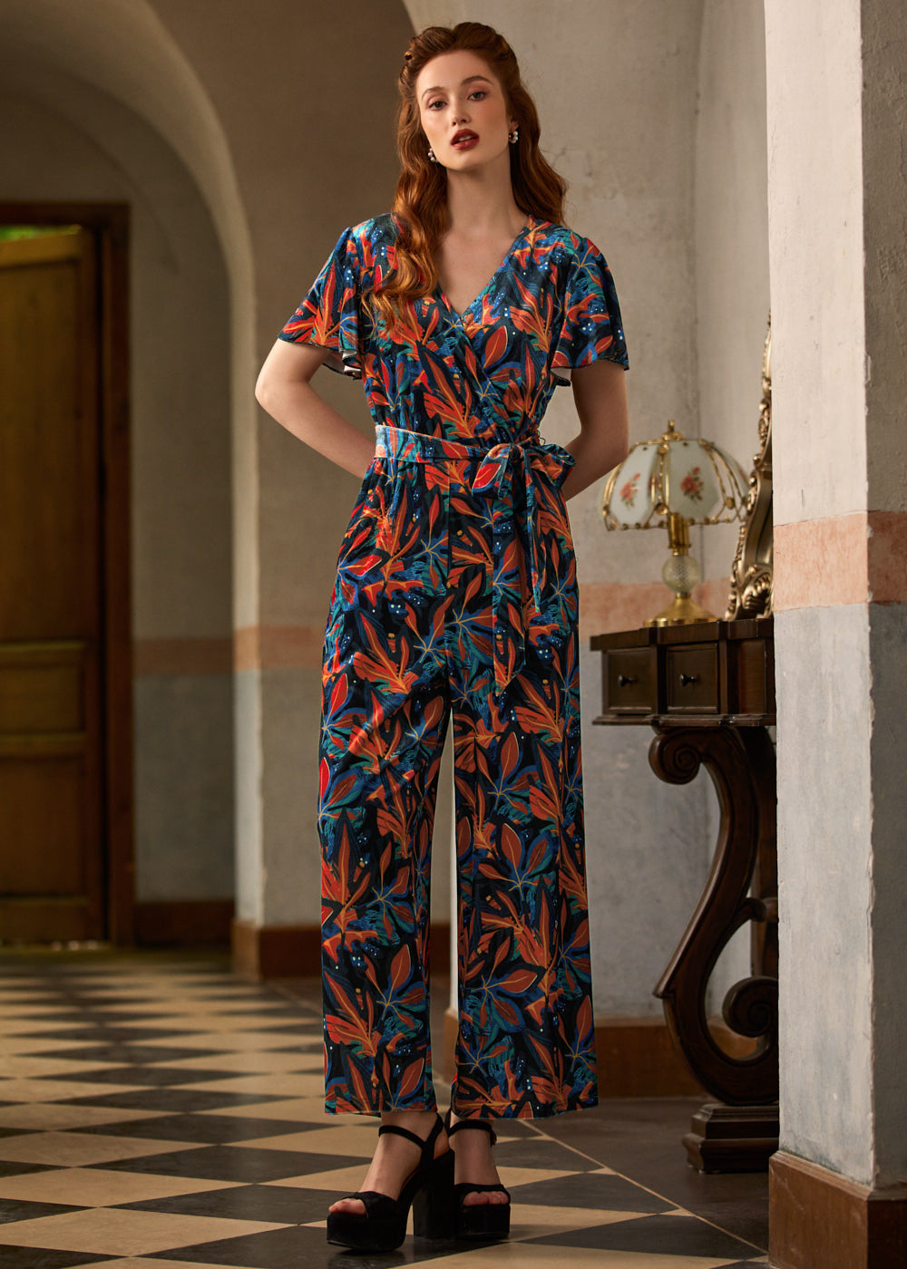 The Twist & Stripe Jumpsuit
