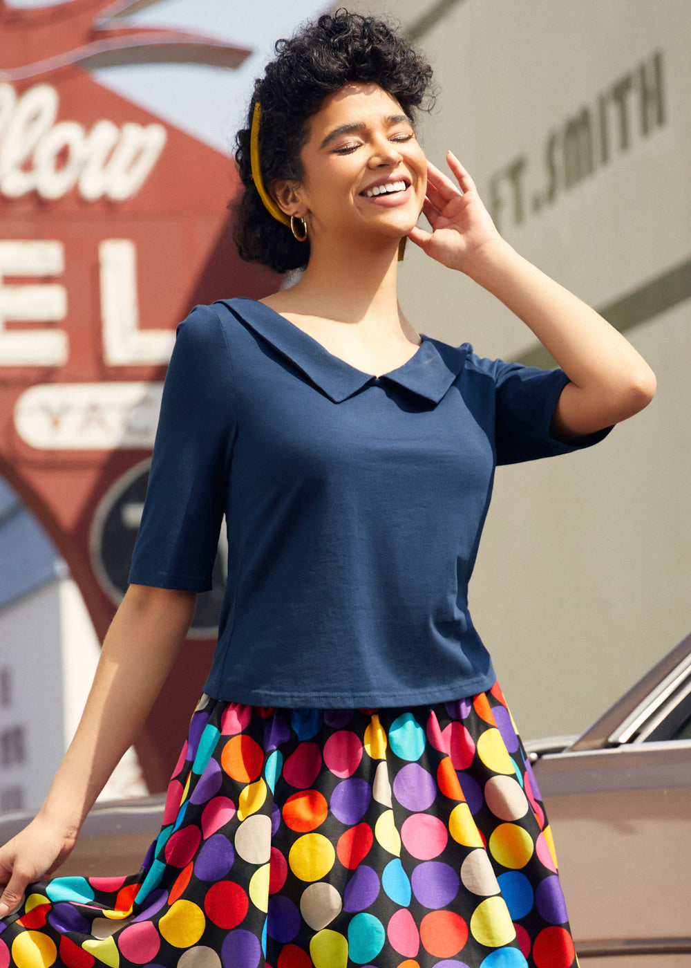 Properly Playful Collared Tee