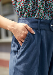 Boardwalk Breeze Belted Shorts