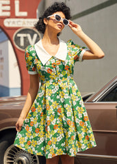 Served With a Smile Fit & Flare Dress