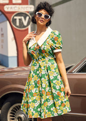 Served With a Smile Fit & Flare Dress